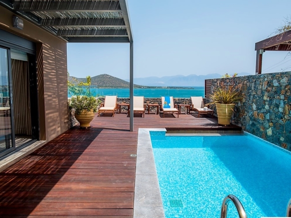 Spectalura Views 3bedroom Luxury Villa in Elounda