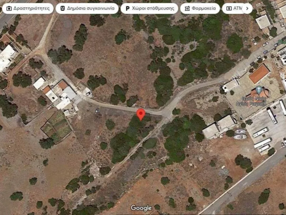 771 sq.m. Plot in Plaka Beach Elounda