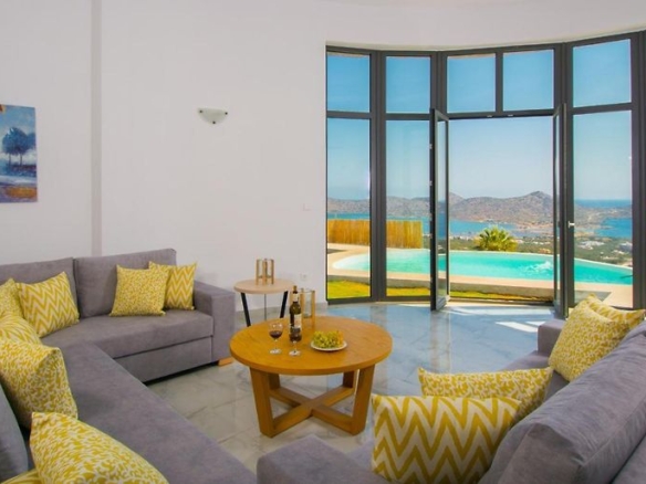2 Villas Seaview Elounda Gulf 3 Bedroom with Pools