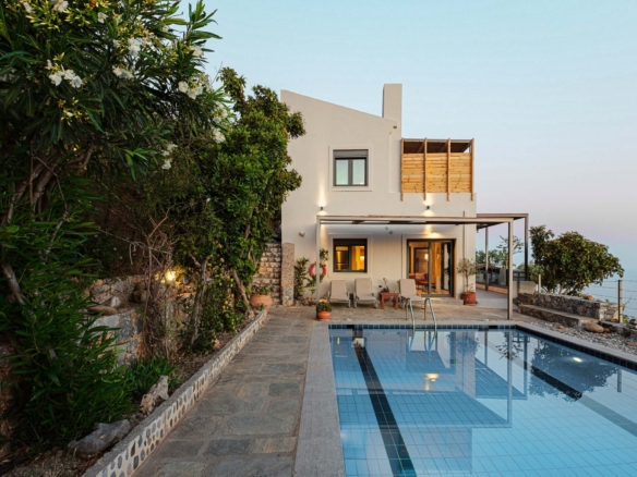 Two 180° Seaview Amazing Villas with Pool