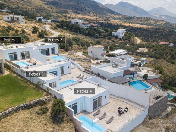 4 Unique Seaview 2-Bed Villas with Private Pool