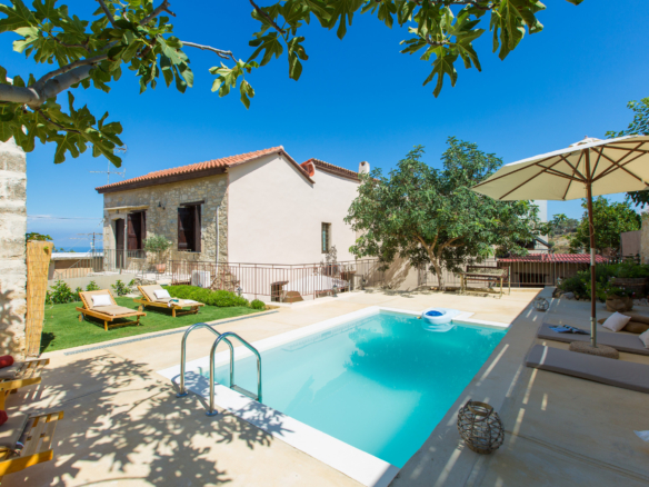Authentic Cretan Stone Villa with Private Pool, Sea Views & Exceptional Investment Potential – Mesi, Rethymno