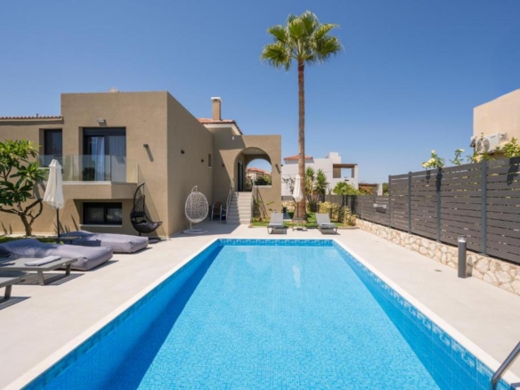 Luxury Villa with Private Pool for Sale in Tavronitis, Crete