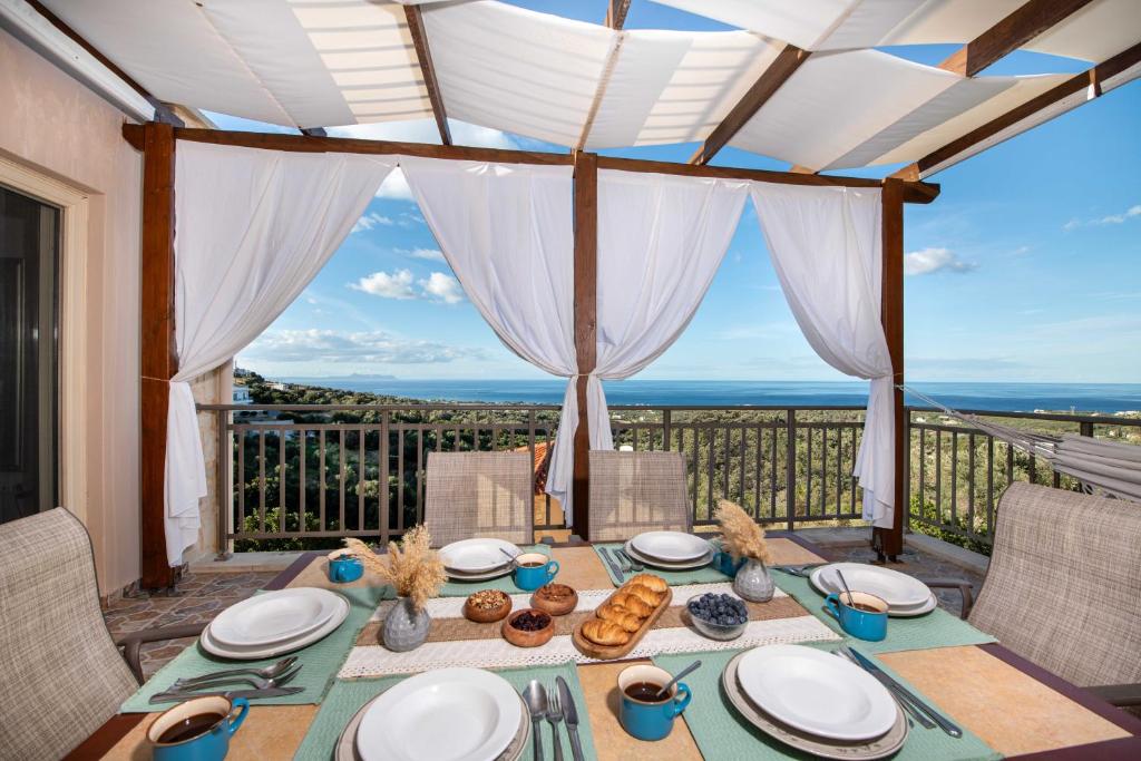 15 Exclusive Complex of Three Luxury Villas with Private Pools & Panoramic Sea Views | Maroulas, Rethymno, Crete
