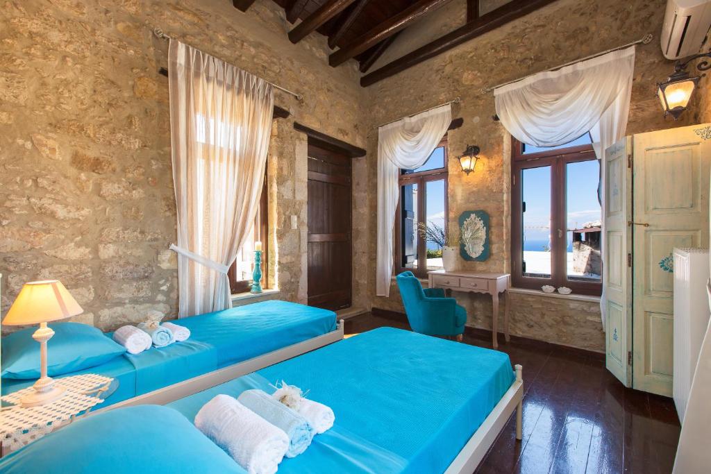21i Authentic Cretan Stone Villa with Private Pool, Sea Views & Exceptional Investment Potential – Mesi, Rethymno