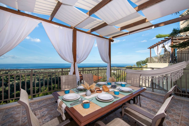 23 Exclusive Complex of Three Luxury Villas with Private Pools & Panoramic Sea Views | Maroulas, Rethymno, Crete