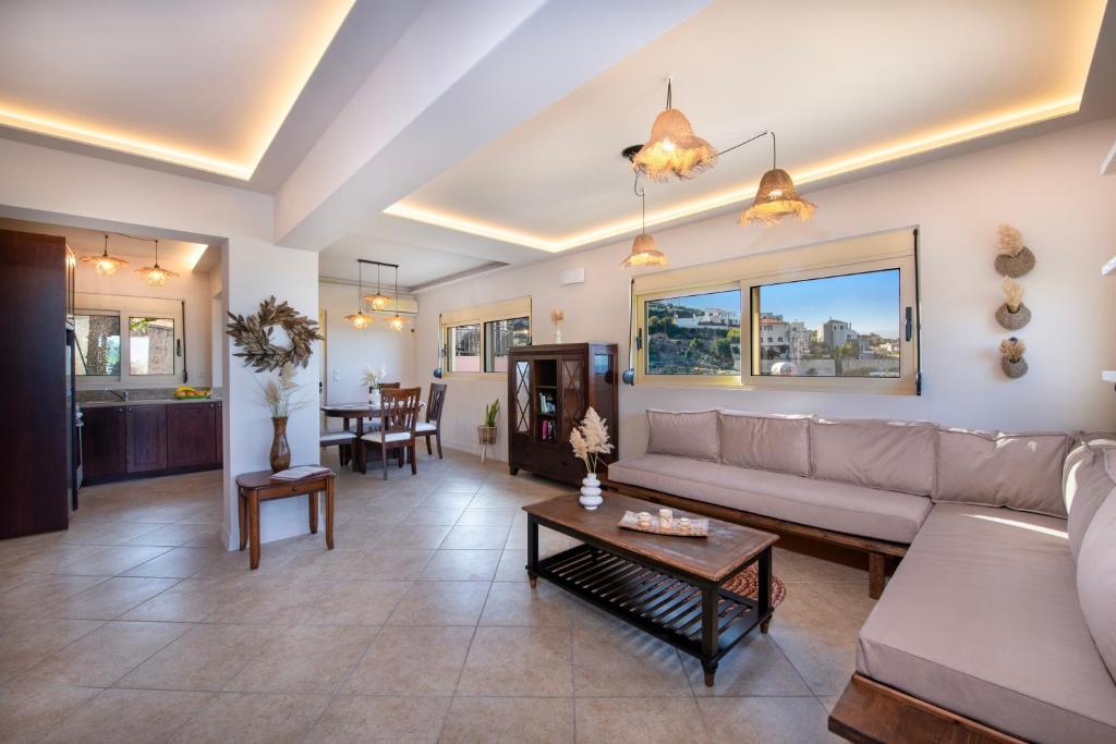 28 Exclusive Complex of Three Luxury Villas with Private Pools & Panoramic Sea Views | Maroulas, Rethymno, Crete