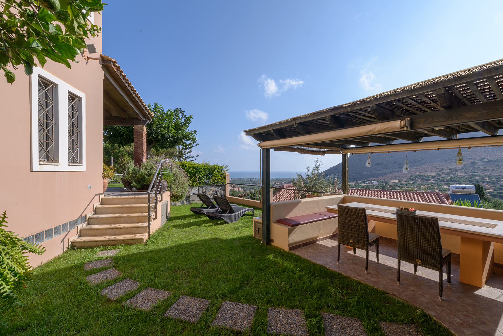Elegant Sea-View Villa in Gouves