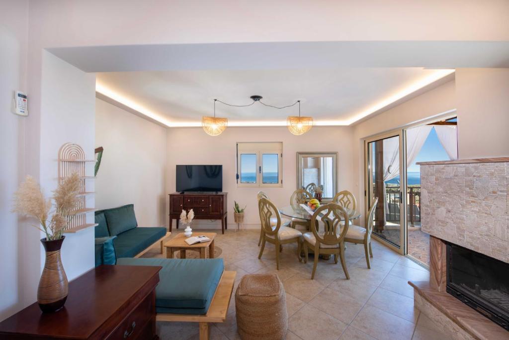 33 Exclusive Complex of Three Luxury Villas with Private Pools & Panoramic Sea Views | Maroulas, Rethymno, Crete