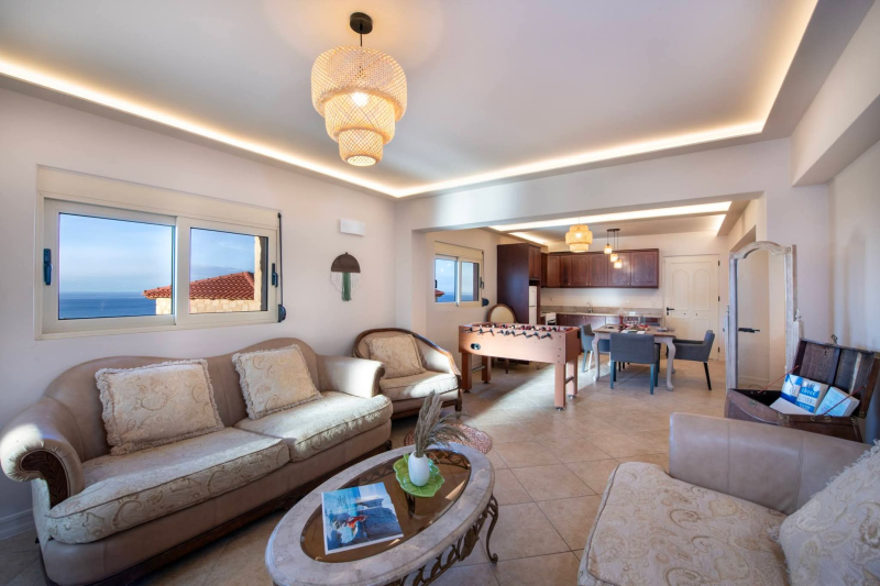 35 Exclusive Complex of Three Luxury Villas with Private Pools & Panoramic Sea Views | Maroulas, Rethymno, Crete