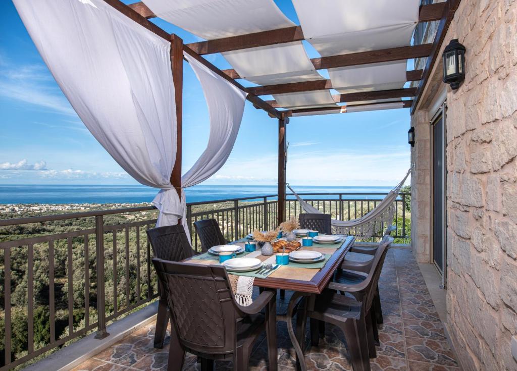 36 Exclusive Complex of Three Luxury Villas with Private Pools & Panoramic Sea Views | Maroulas, Rethymno, Crete