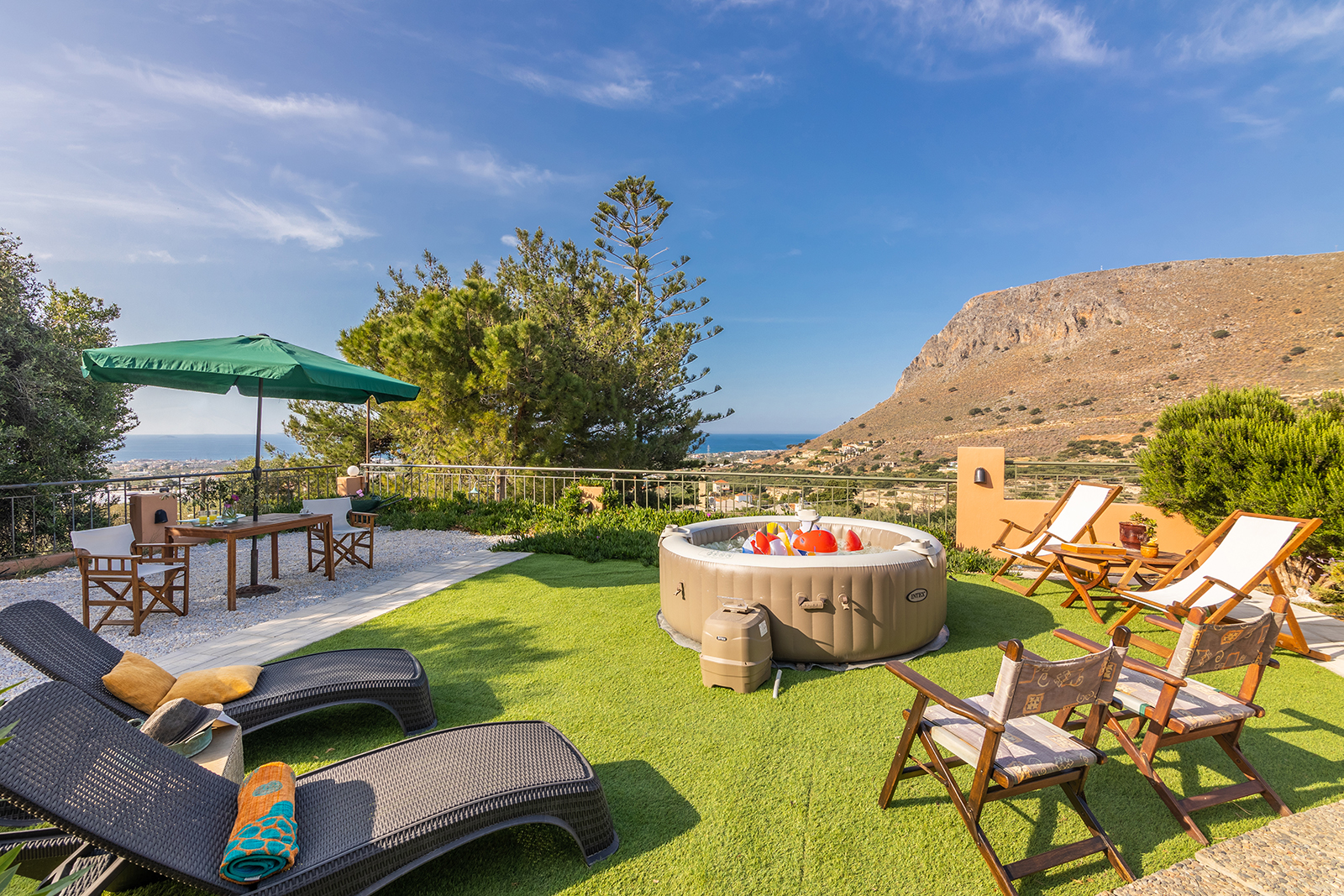 Elegant Sea-View Villa in Gouves