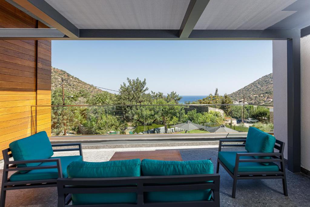 37 Luxury Hillside 5 bed Villa with Panoramic Sea Views – Bali, Rethymno, Crete