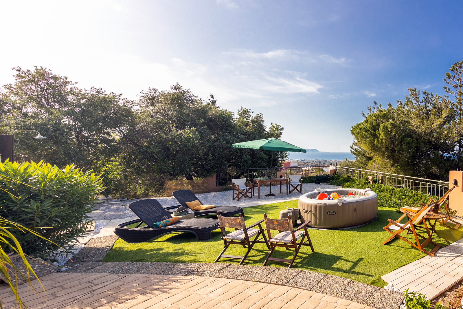 Elegant Sea-View Villa in Gouves