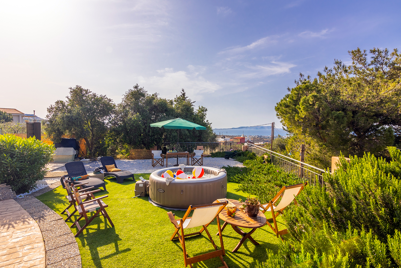 Elegant Sea-View Villa in Gouves