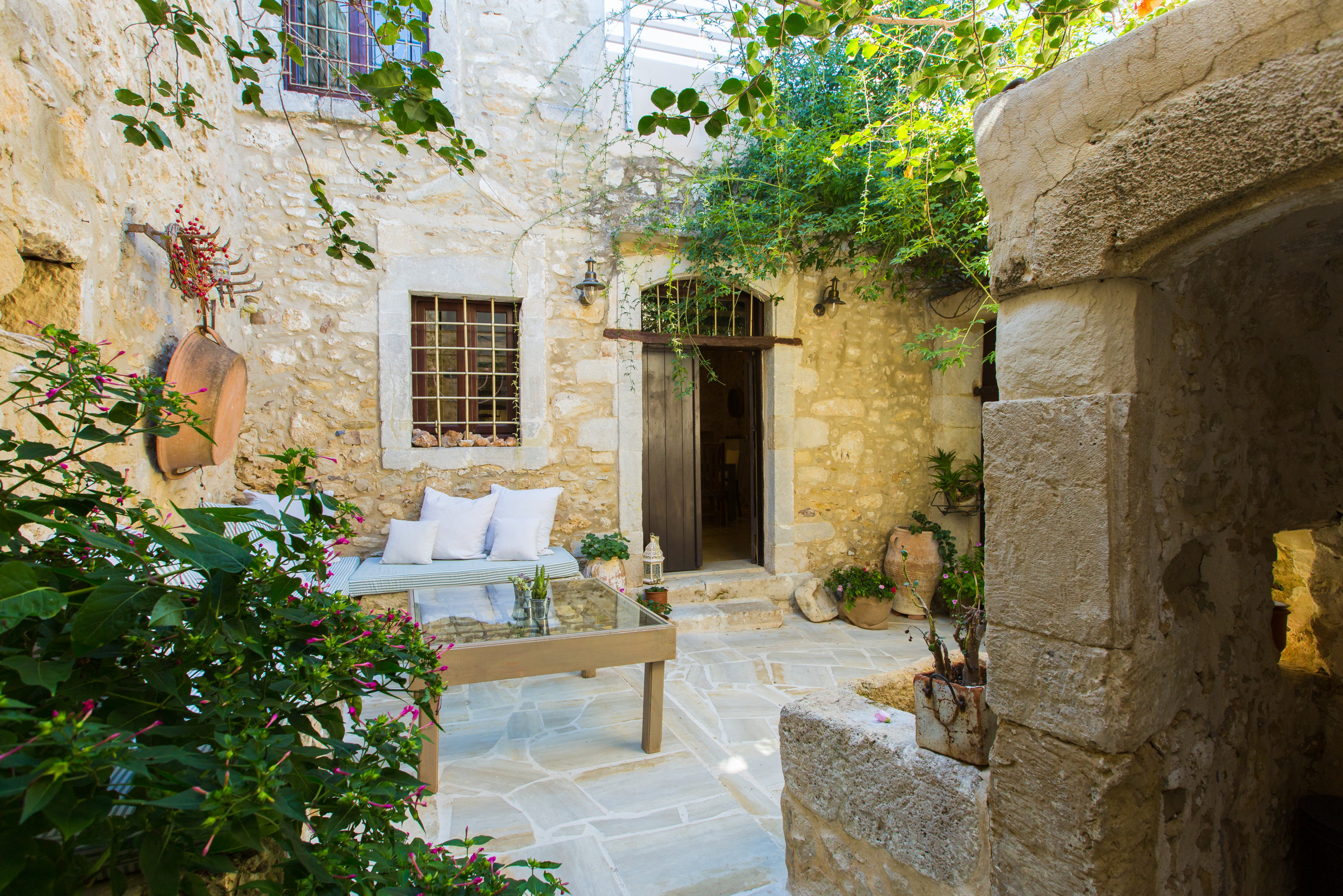 4 Authentic Cretan Stone Villa with Private Pool, Sea Views & Exceptional Investment Potential – Mesi, Rethymno