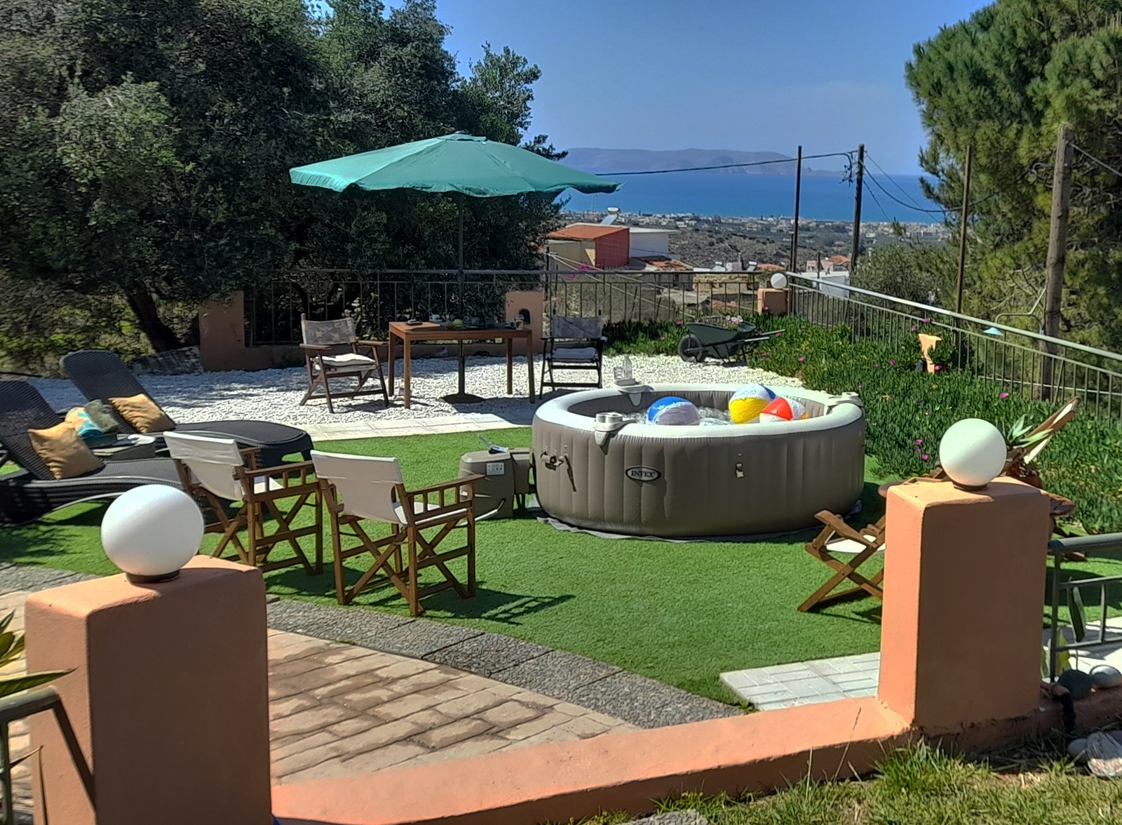 Elegant Sea-View Villa in Gouves