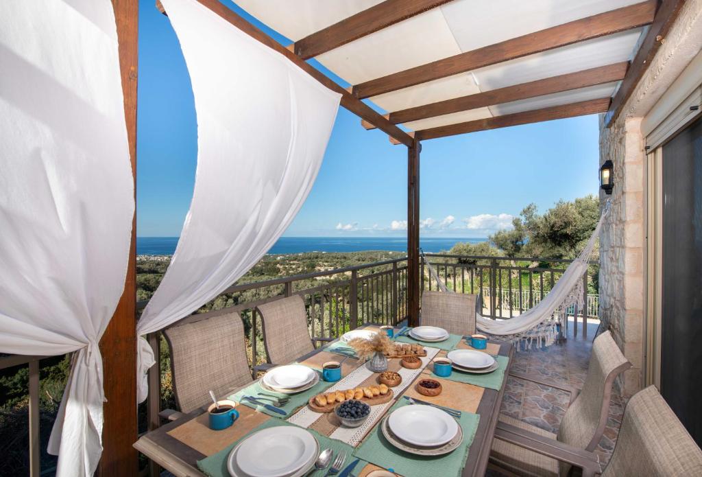 43 Exclusive Complex of Three Luxury Villas with Private Pools & Panoramic Sea Views | Maroulas, Rethymno, Crete