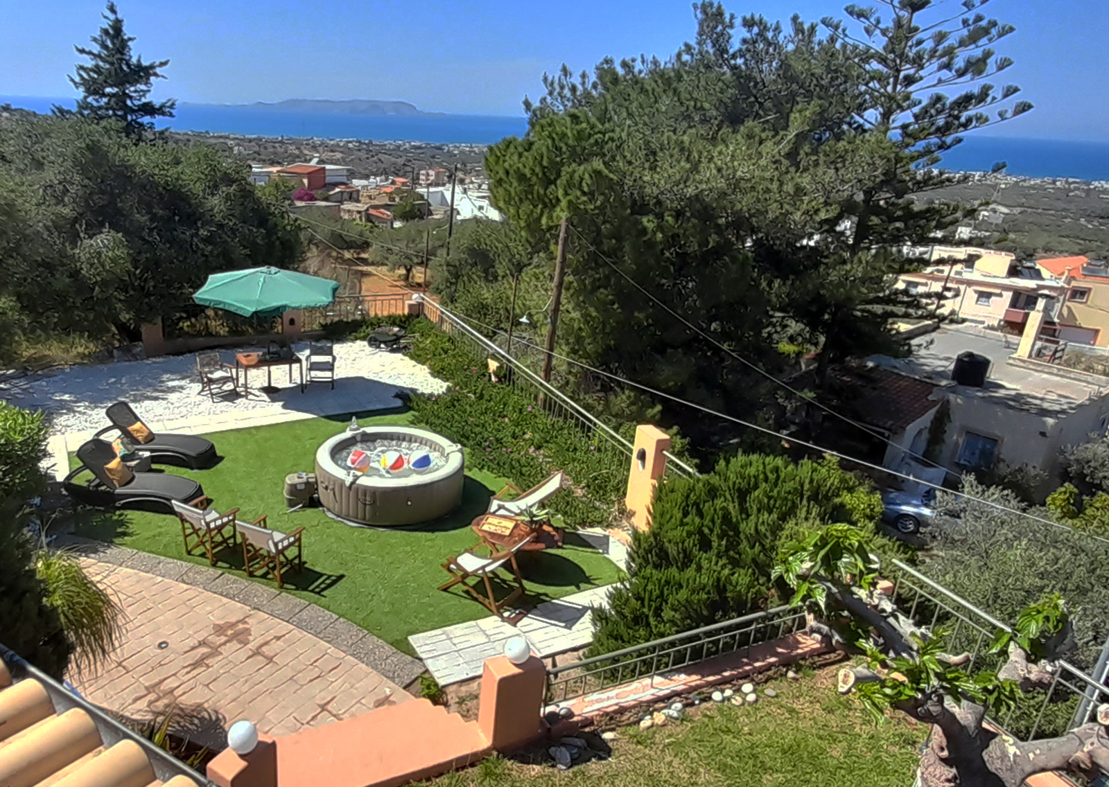 Elegant Sea-View Villa in Gouves