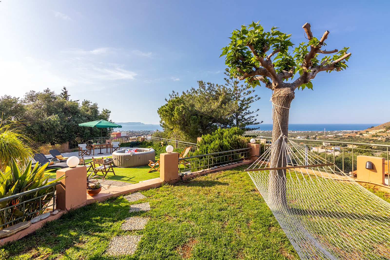 Elegant Sea-View Villa in Gouves