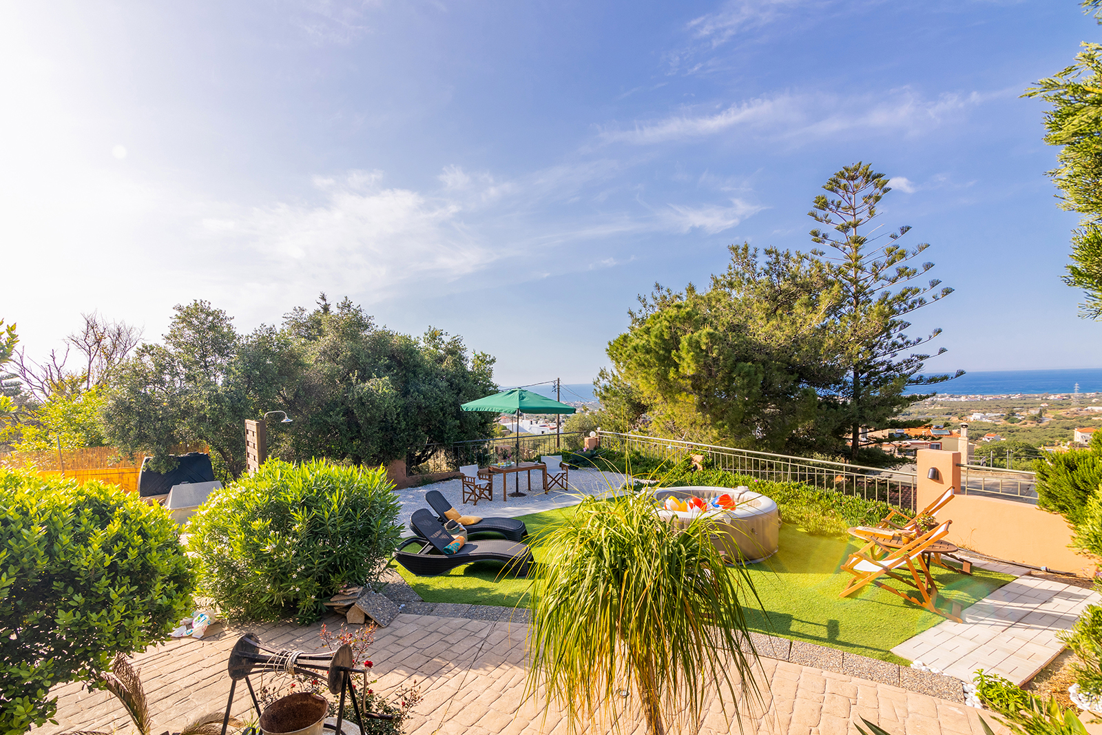 Elegant Sea-View Villa in Gouves