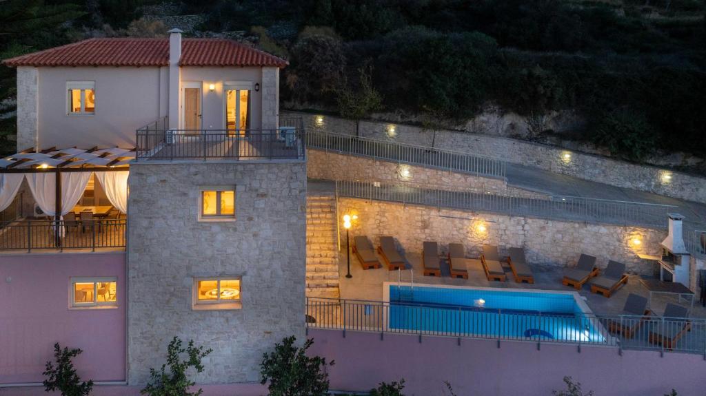 52 Exclusive Complex of Three Luxury Villas with Private Pools & Panoramic Sea Views | Maroulas, Rethymno, Crete