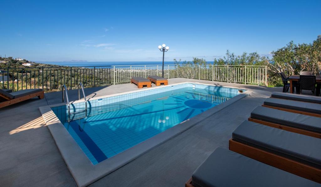 6 Exclusive Complex of Three Luxury Villas with Private Pools & Panoramic Sea Views | Maroulas, Rethymno, Crete
