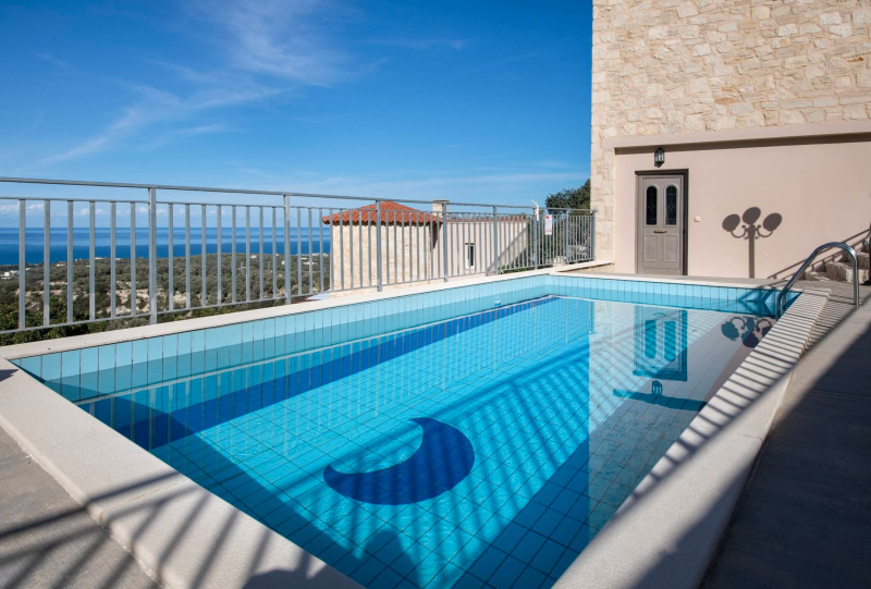 7 Exclusive Complex of Three Luxury Villas with Private Pools & Panoramic Sea Views | Maroulas, Rethymno, Crete