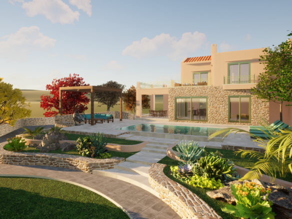 LUXURIOUS VILLA UNDER CONSTRUCTION WITH AMAZING SEA VIEWS