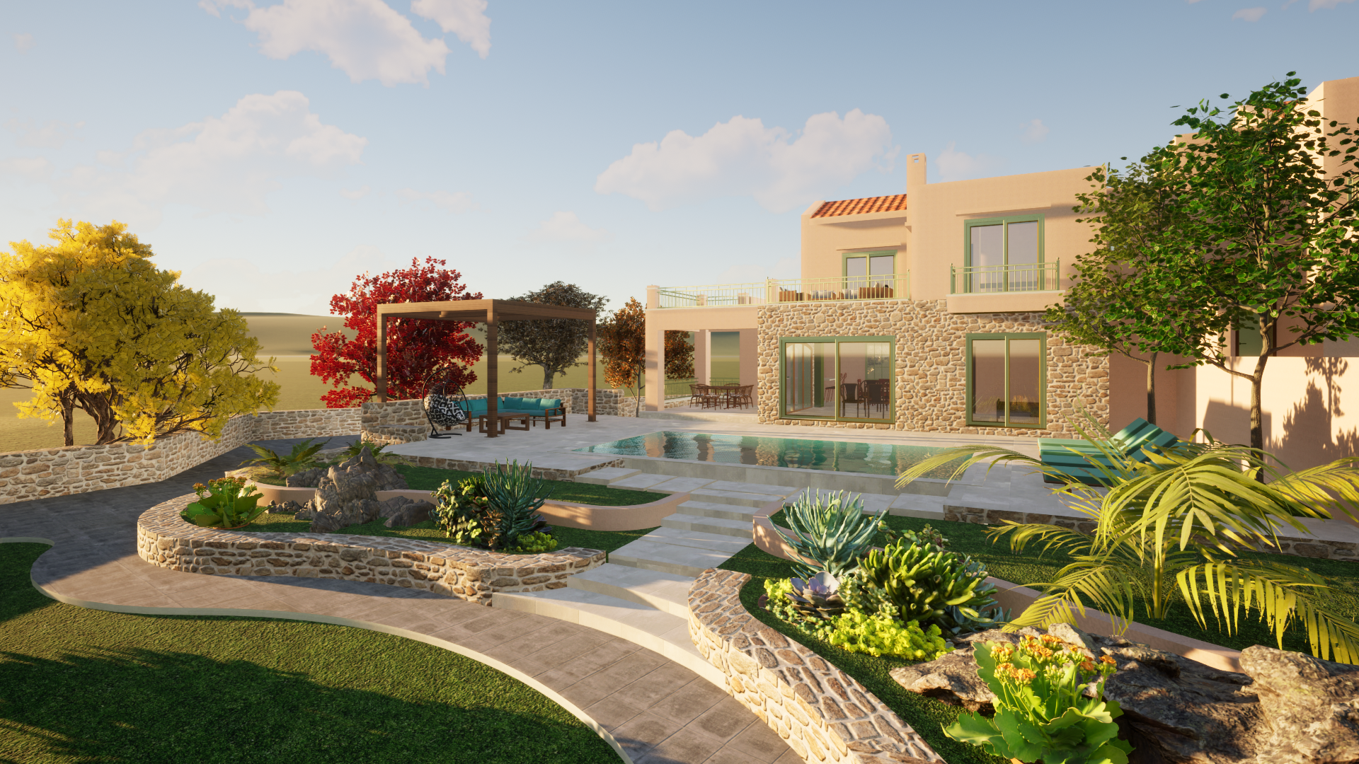 LUXURIOUS VILLA UNDER CONSTRUCTION WITH AMAZING SEA VIEWS