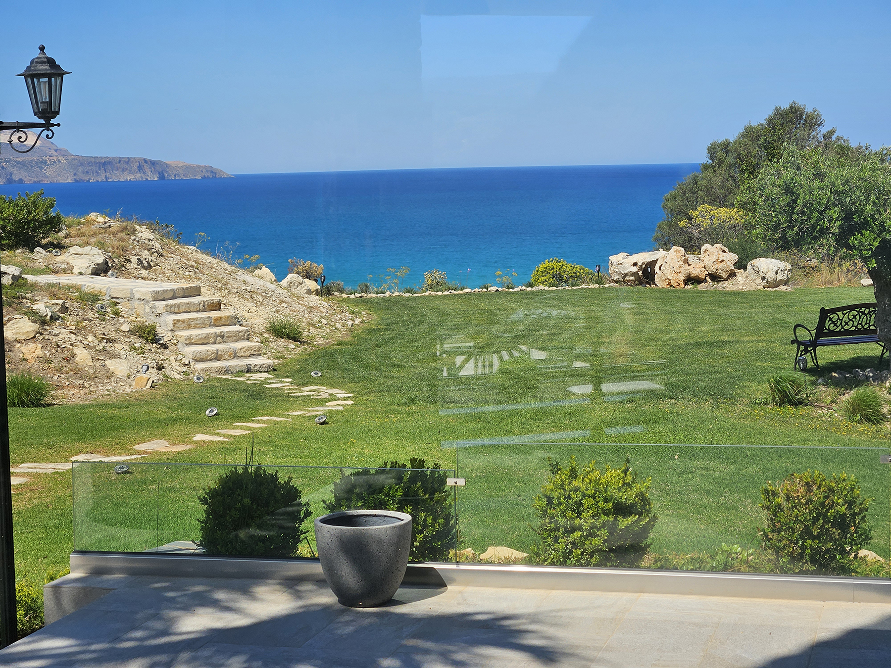 A Private Hilltop Sanctuary with 360° Panoramic Sea & Mountain Views