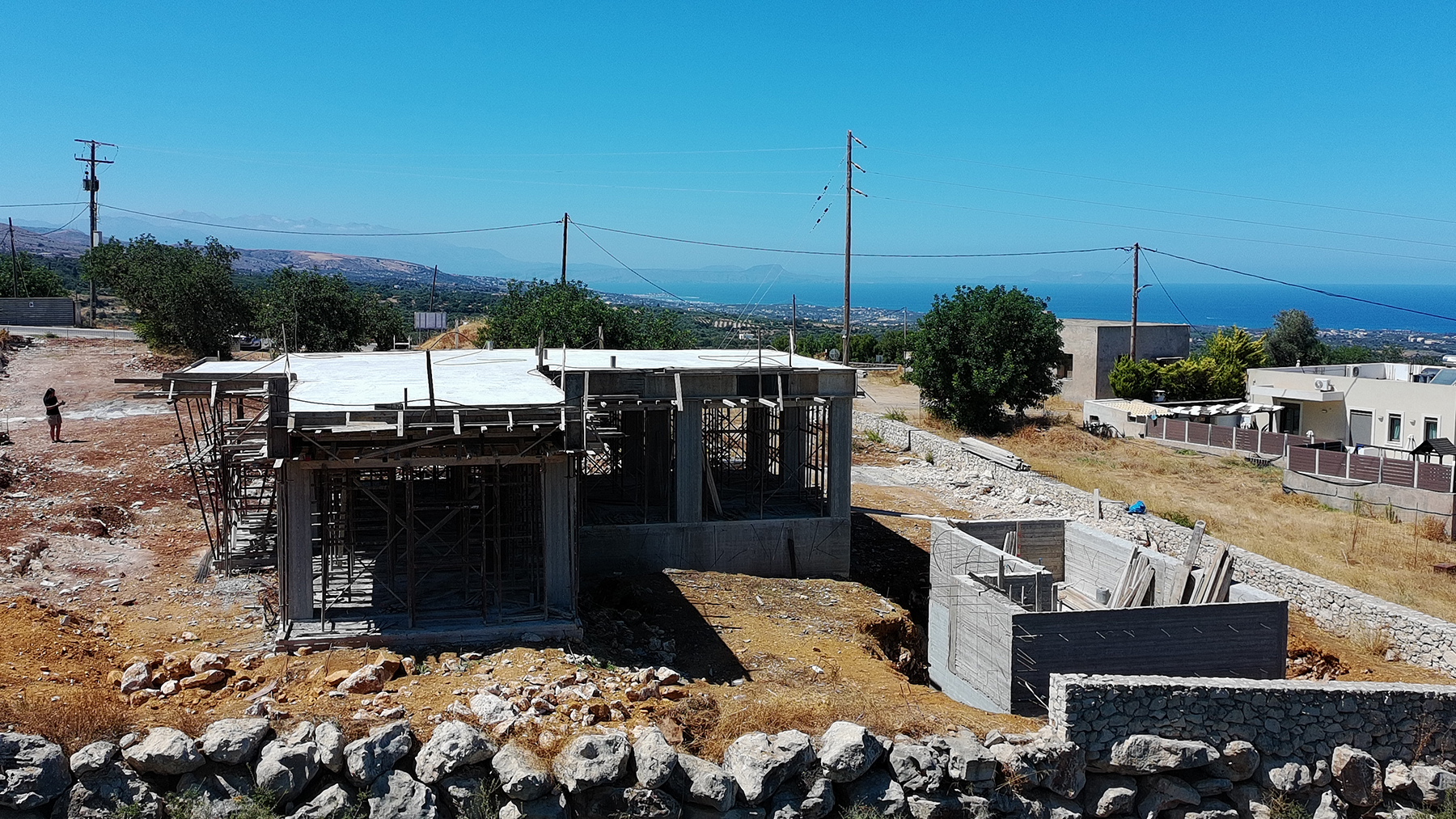 Architectural Sea-View Villa with Sunset Infinity Pool – Roupes, Crete