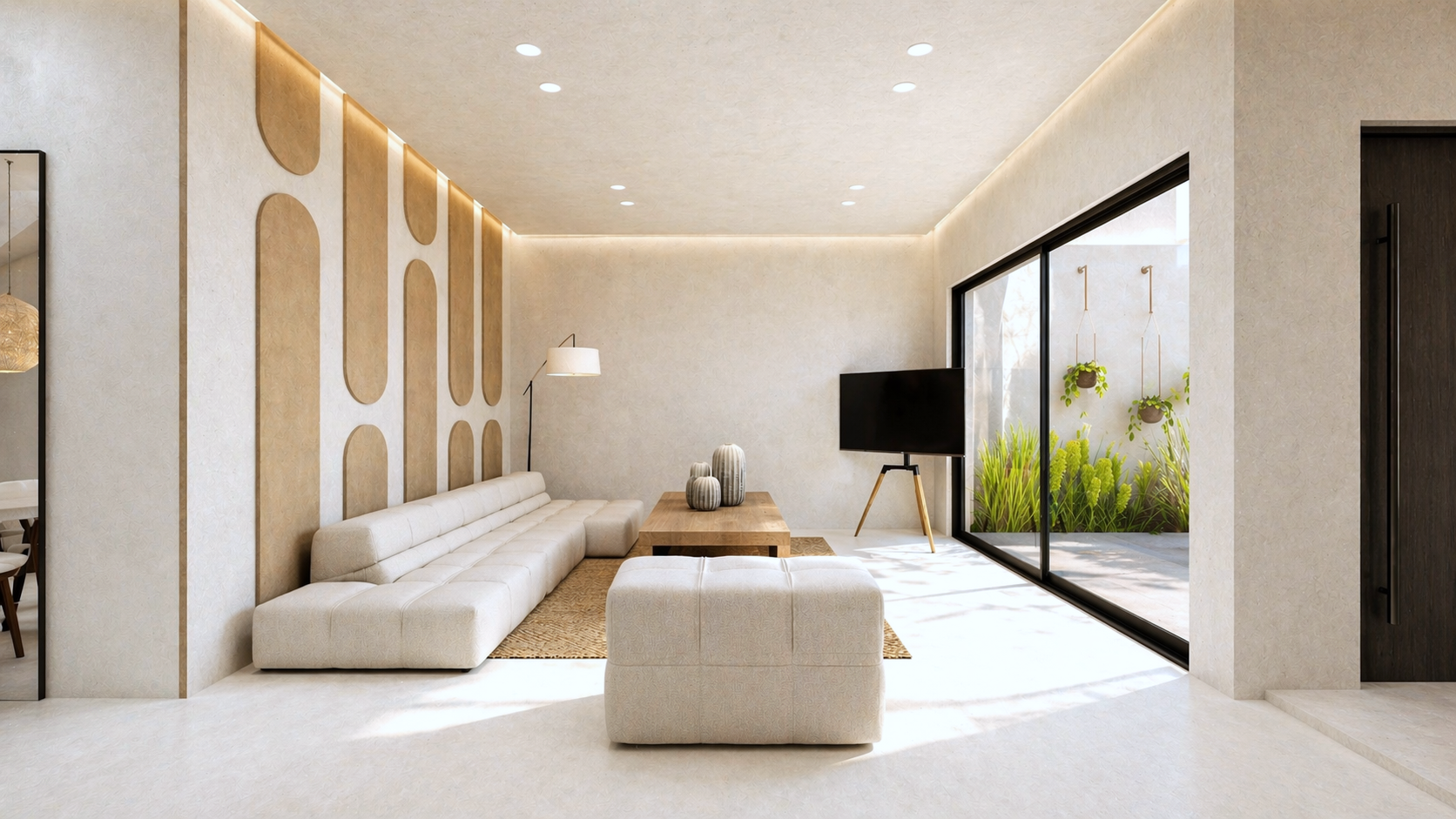 Exclusive complex of 3 sea view villas -under construction in Mesi